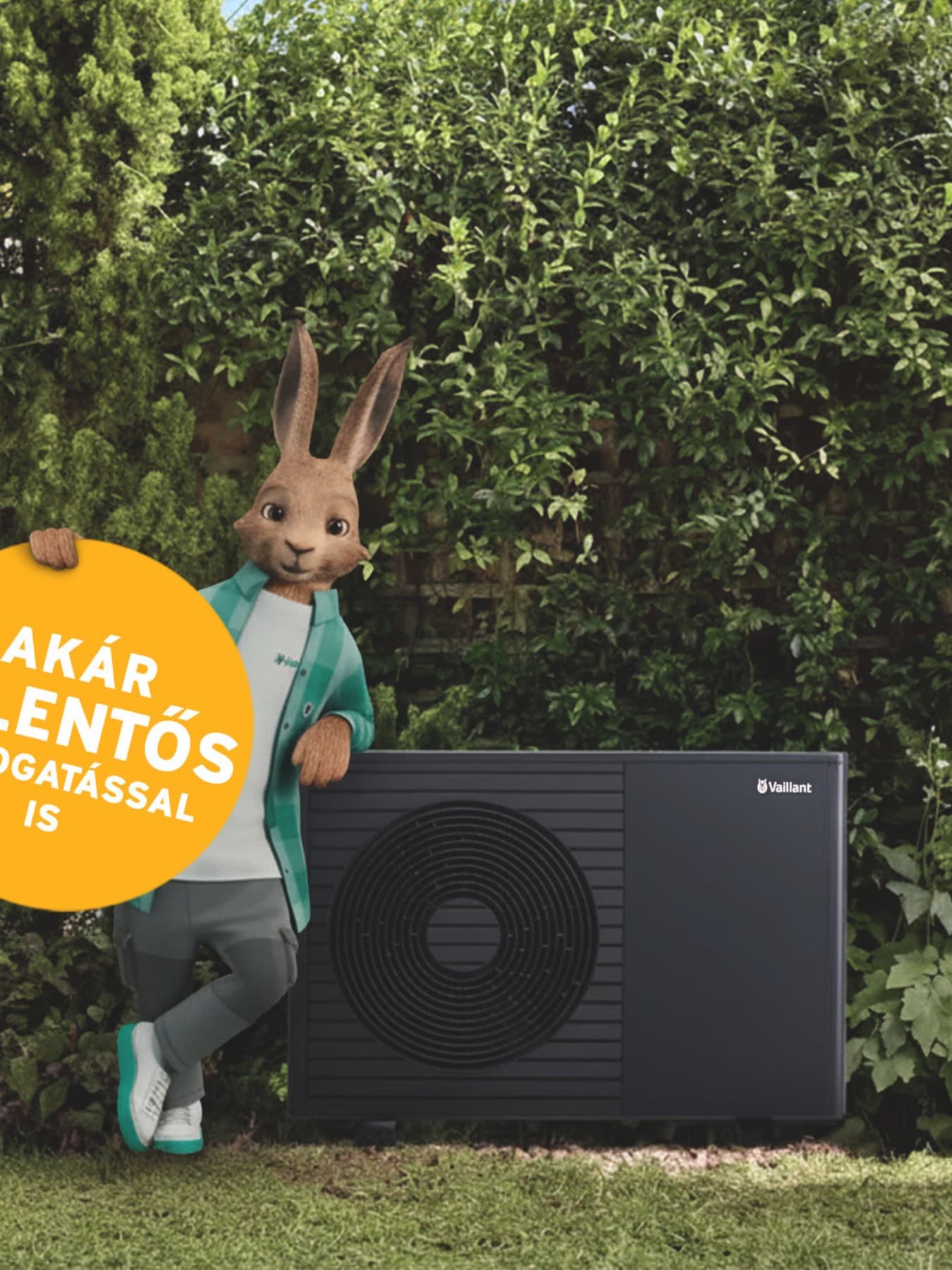Vaillant nyúl sárga jelöléssel a képen „Most akár jelentős támogatást is kaphat”