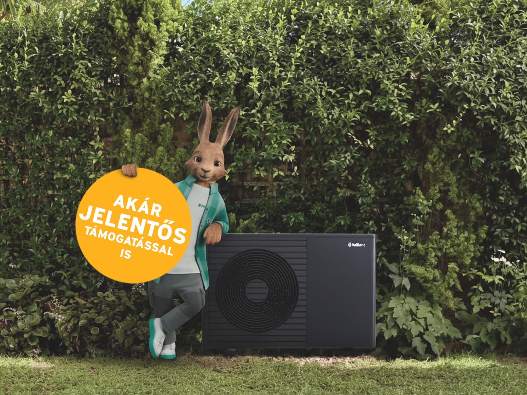 Vaillant nyúl sárga jelöléssel a képen „Most akár jelentős támogatást is kaphat”