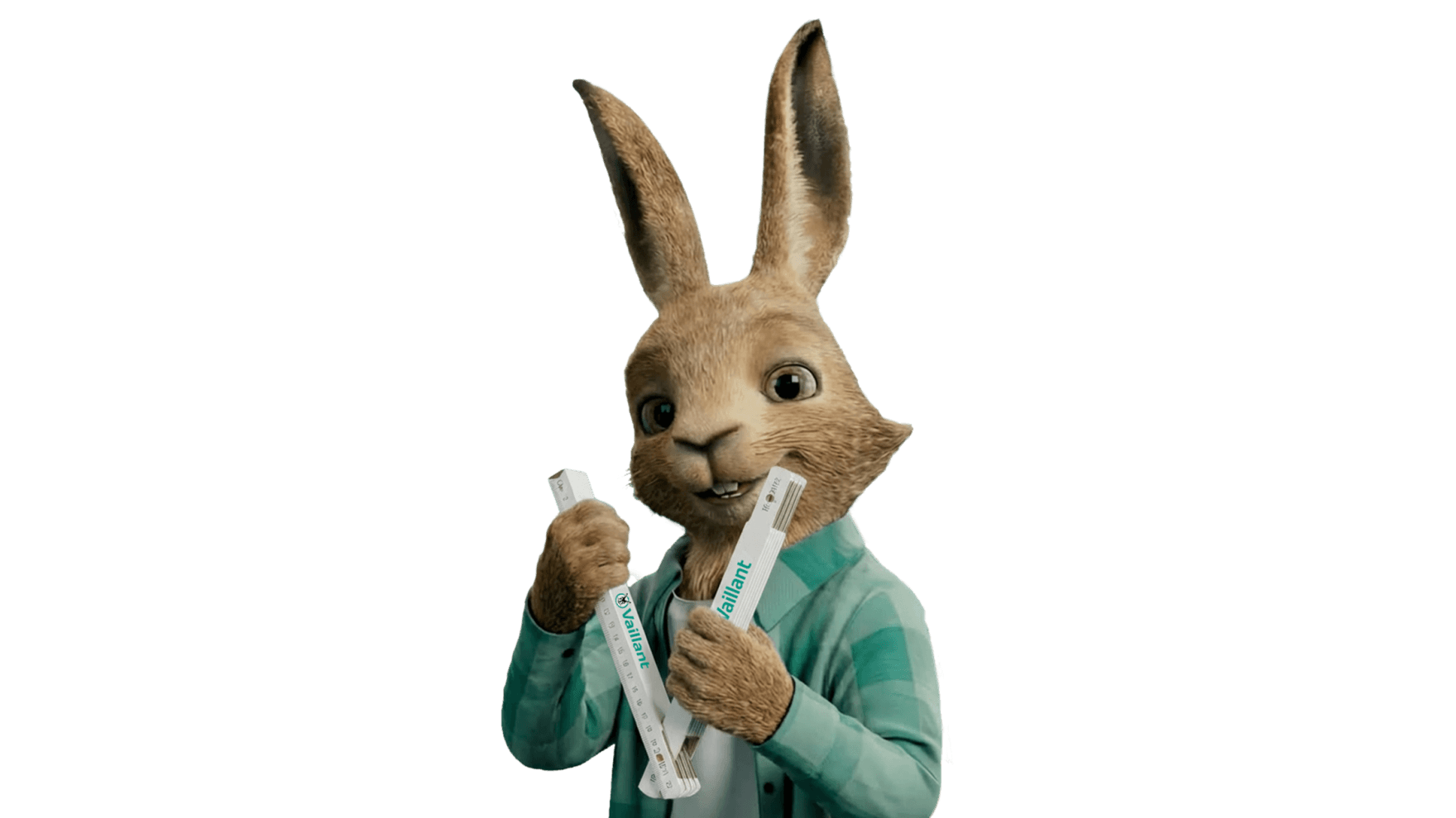 Vaillant nyúl összecsukható mérőléccel